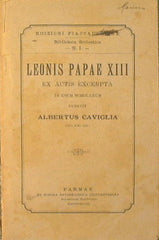 Leonis papae XIII  ex actis excerpta in usum scholarum