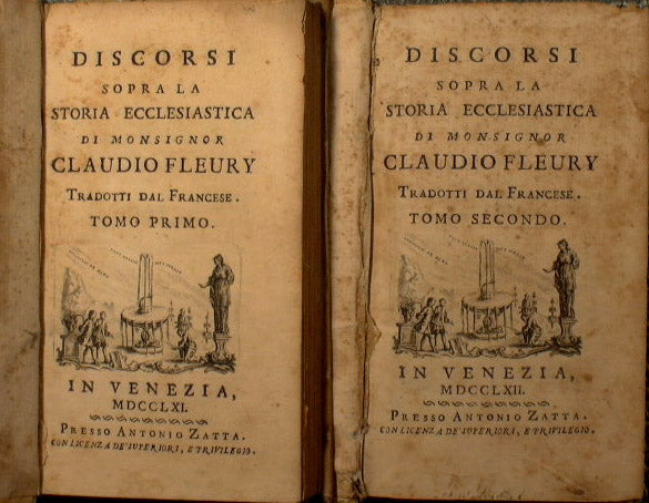 Discorsi sopra la storia ecclesiastica di monsignor Claudio Fleury tradotti dal francese