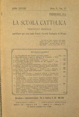 La scuola cattolica