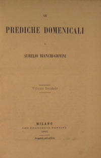Le prediche domenicali