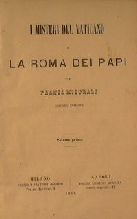 Los misterios del Vaticano