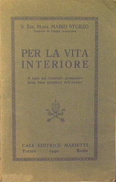 For the interior life