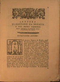 Critical-theological observations of Gaetano da Brescia