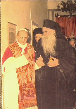 Pablo VI en la tierra de Jesús Peregrino de la Paz