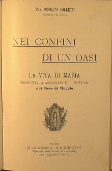 Nei confini di un' oasi