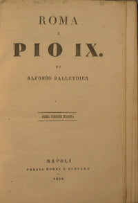 Rome and Pius IX