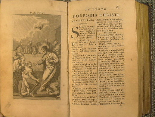 Breviarium romanum ex decreto sacrosancti concilii tridentini restitutum S.Pii V. Pontificis Maximi iussu editum Clementis VIII. Et urbani VIII…….