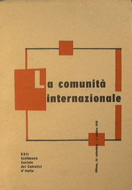 la comunidad internacional