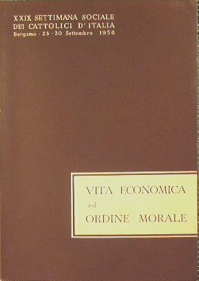 Vida económica y orden moral.