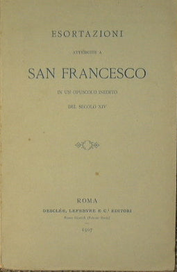 Exhortaciones atribuidas a San Francisco