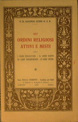 Gli ordini religiosi attivi e misti