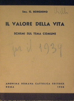 The value of life