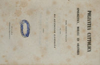 Catholic apologetic, moral and oratorical polyantheism; Choice of Catholic sermons from the 19th century and in the years 1852-1853