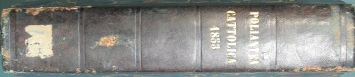 Catholic apologetic, moral and oratorical polyantheism; Choice of Catholic sermons from the 19th century and in the years 1852-1853