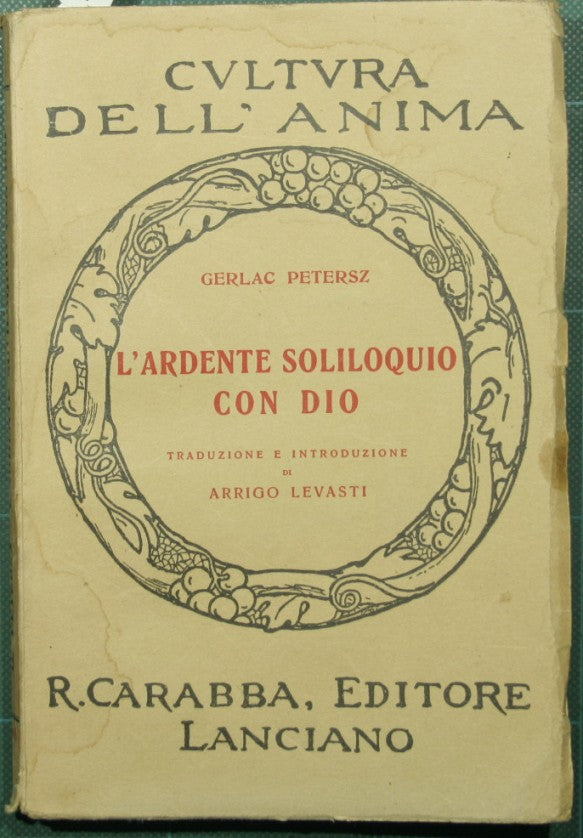 The fiery soliloquy with God