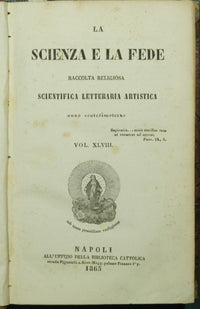 Ciencia y fe. Volumen XLVIII