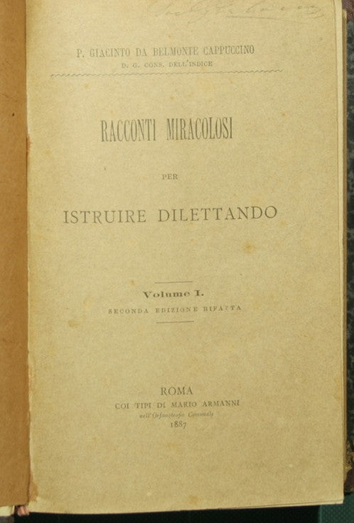 Miraculous tales to educate while entertaining