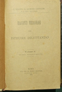 Miraculous tales to educate while entertaining
