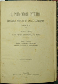 Il predicatore cattolico. Anno I