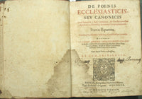 De Poenis ecclesiasticis seu canonicis