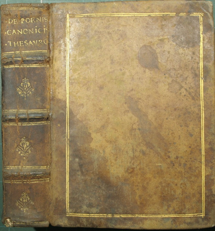De Poenis ecclesiasticis seu canonicis