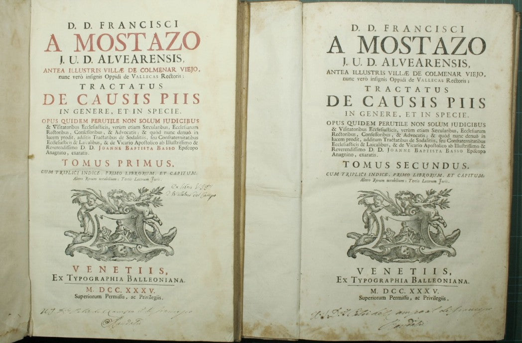 Tractatus de causis piis in genere, et in specie