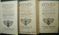 Francisci Mariae Pitonii advocati romani […] De controversiis patronorum; Disceptationum ecclesiasticarum; Opus posthumum sive addes ad primas XXIV disceptationes eclesiasticas