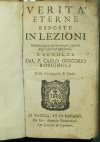 Verità eterne esposte in lezioni