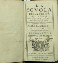 La Scuola della verità aperta a' Prencipi