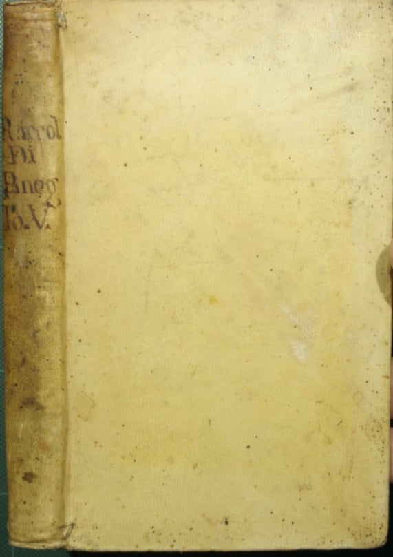Raccolta di panegirici ed orazioni varie di alcuni sagri oratori dell'Ordine de' Minori Cappuccini