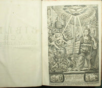 Biblia sacra vulgatae editionis Sixti V Pontificis Maximi jussu recognita atque edita, versiculis distincta