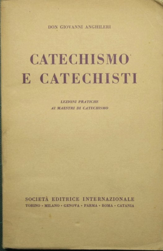 Catechismo e catechisti