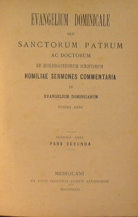 Evangelium dominicale seu sanctorum ptrum ac doctorum …