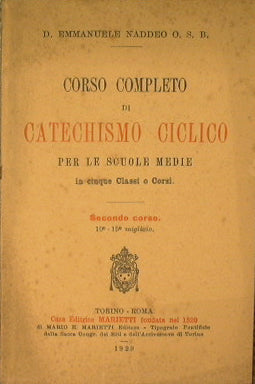 Corso completo di catechismo ciclico