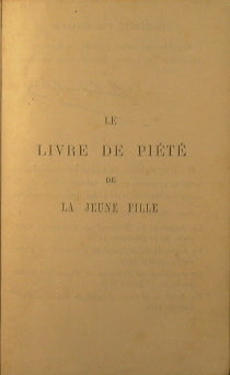 Le livre de piété de la Jeune fille
