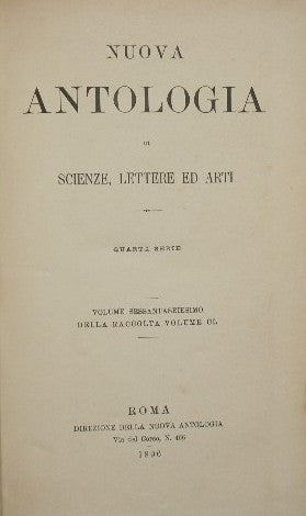 Nueva antología. Volumen LXVI