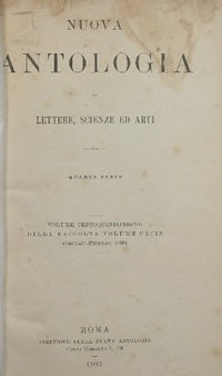Nuova antologia. Vol. CXV