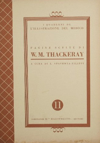 Páginas seleccionadas por WM Thackeray
