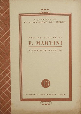 Pagine scelte di F. Martini