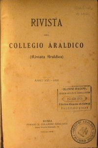 Rivista araldica.
