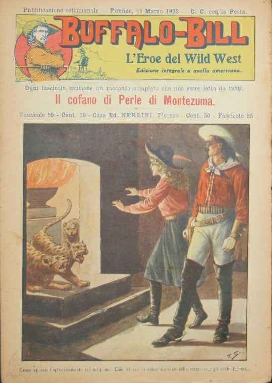 Buffalo Bill. L'eroe del Wild West. Fasc. 55 - Il cofano di Perle di Montezuma