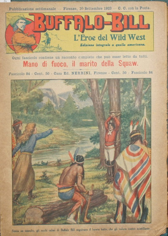Buffalo Bill. The hero of the Wild West. Fasc. 84 - Fire Hand, Squaw's husband