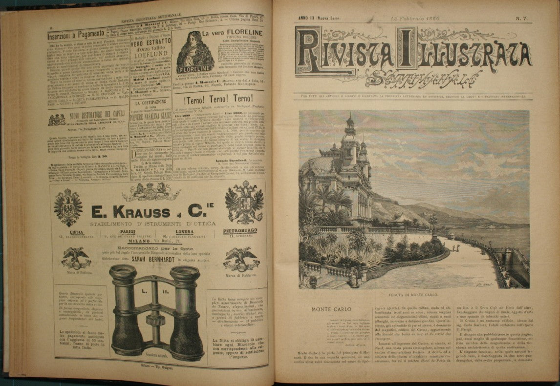 Revista ilustrada. Año 1886