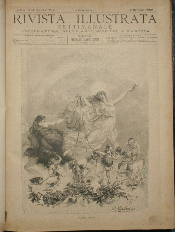 Revista ilustrada. Año 1888