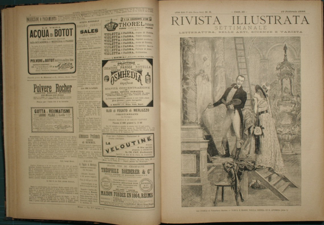 Revista ilustrada. Año 1888