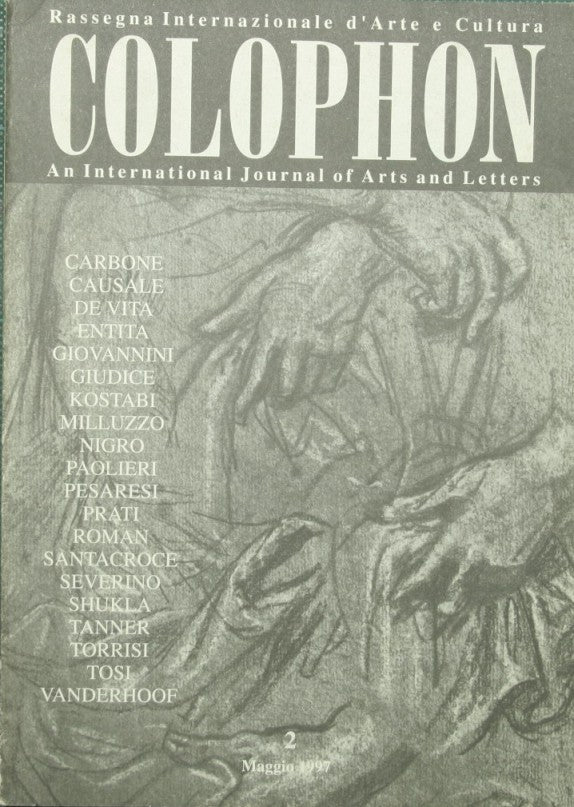Colofón. Exposición Internacional de Arte y Cultura. No. 2