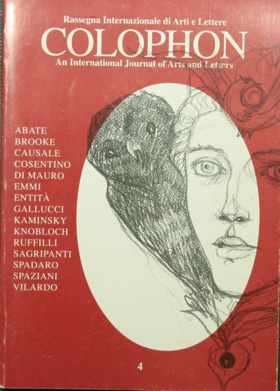 Colophon. Rassegna Internazionale d'Arte e Cultura. N. 4