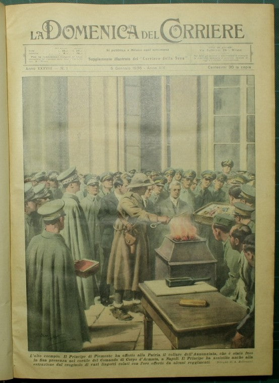 Corriere Sunday. 1936