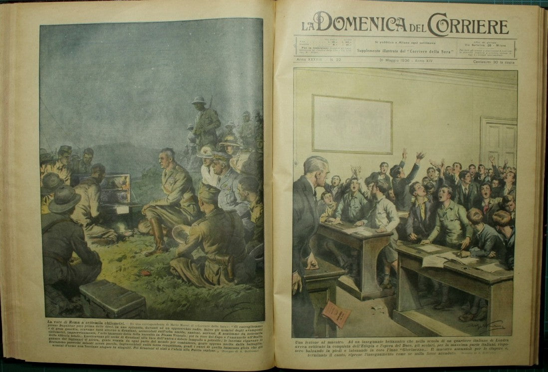 Corriere Sunday. 1936