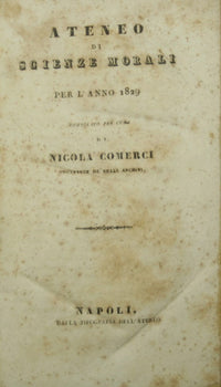 Ateneo di scienze morali per l'anno 1829